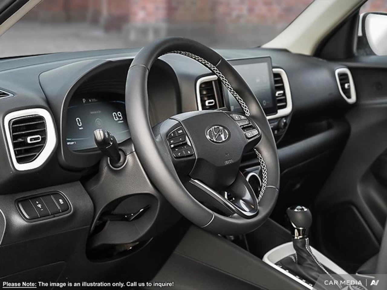 2025 Hyundai Venue Ultimate IVT w/Black Interior Main Image