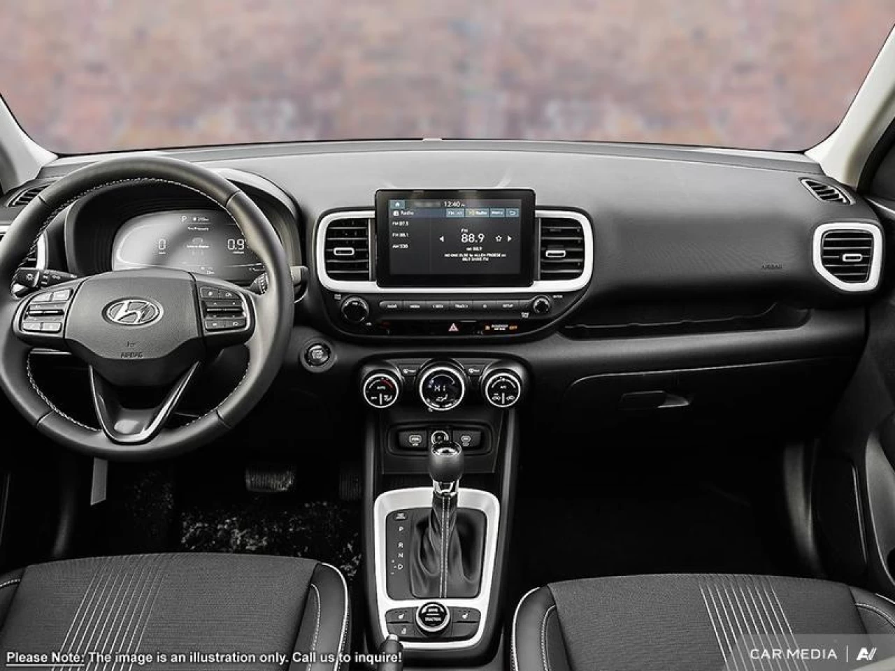2025 Hyundai Venue Ultimate IVT w/Black Interior Main Image