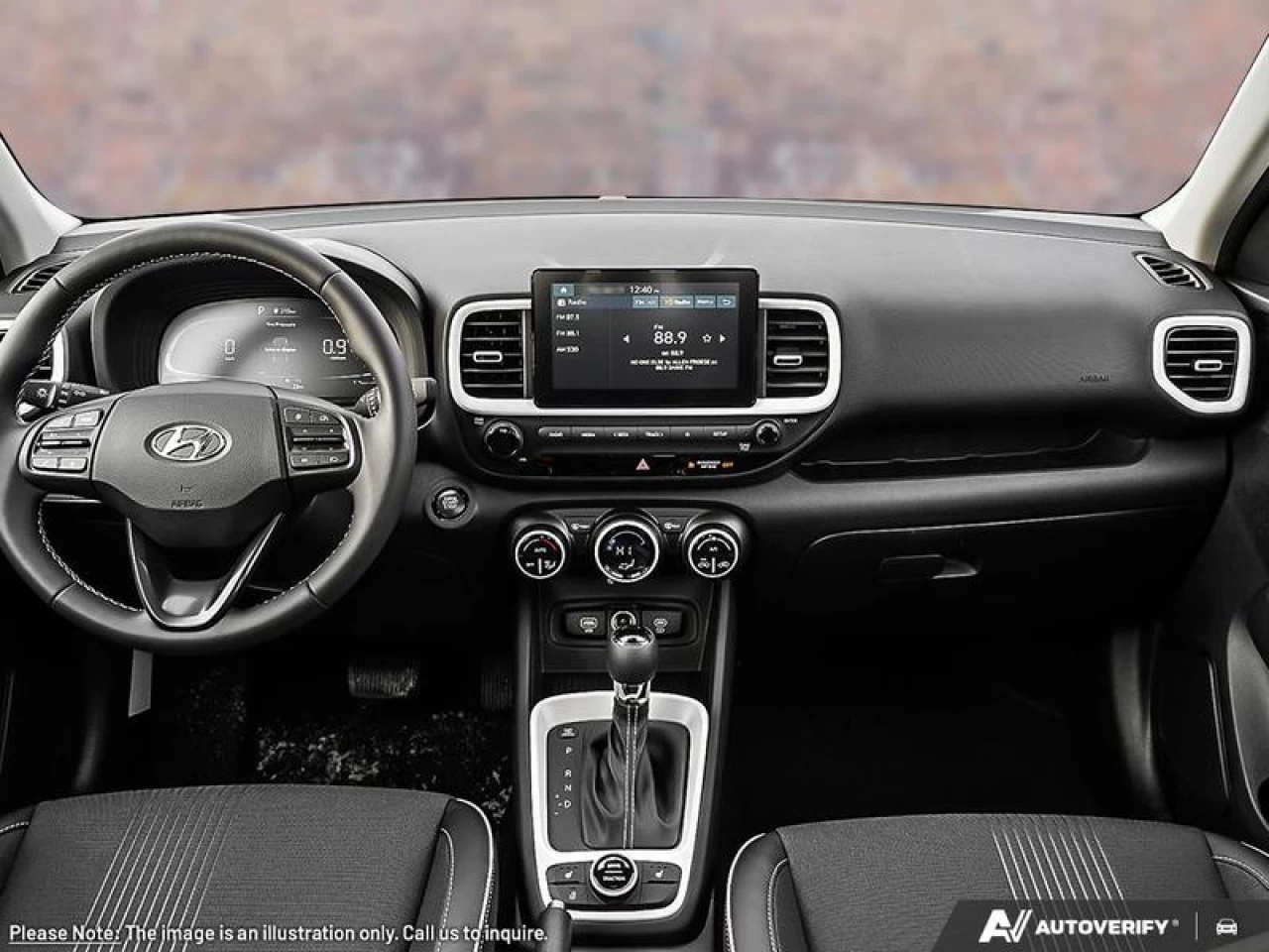 2025 Hyundai Venue Ultimate IVT w/Black Interior Main Image